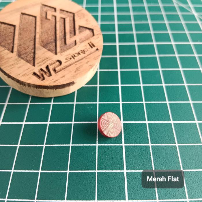 Gambar soft shutter release button concave cekung - Merah Flat dari W2 Store ii undefined Tokopedia