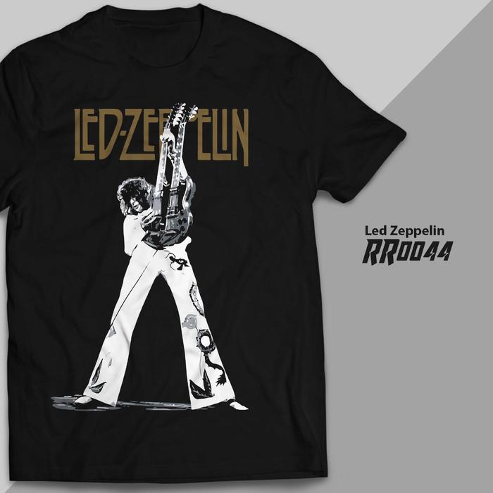 Gambar Premium T-shirt BAND LEGEND LED-ZEPPELIN size S - 4XL RR0044 - Hitam, S dari EkoSoft Jersey undefined Tokopedia