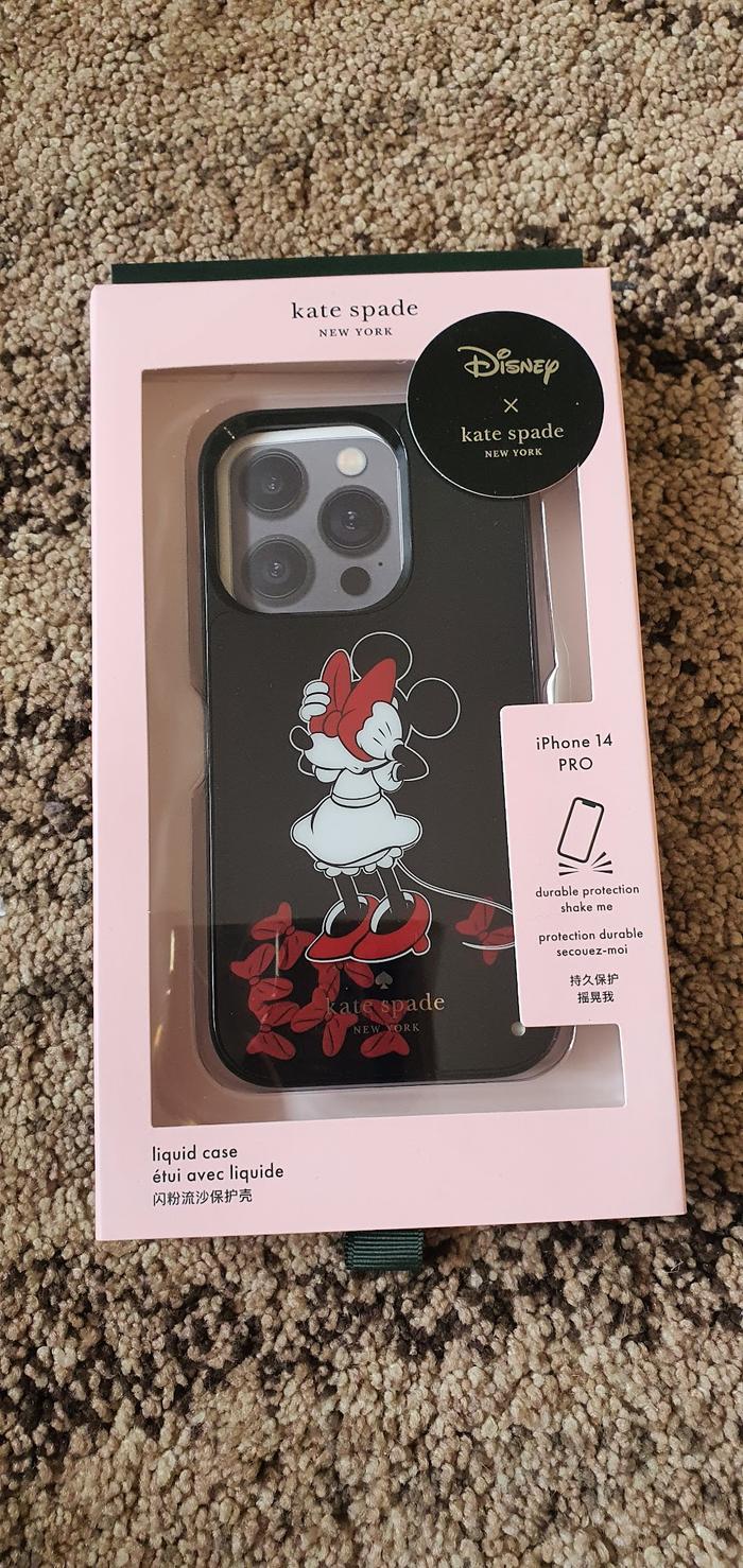 Gambar Phone Case KS untuk Iphone seri 13 dan 14 - Disney minnie mouse hitam - 14 PRO - KA522 dari Neaka Store undefined Tokopedia
