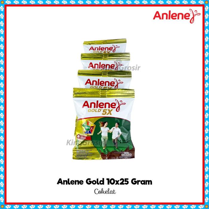 Gambar Anlene Gold Renceng Susu Bubuk Lansia Sachet Renteng Tinggi Kalsium - Cokelat dari King Grosir Murah undefined Tokopedia