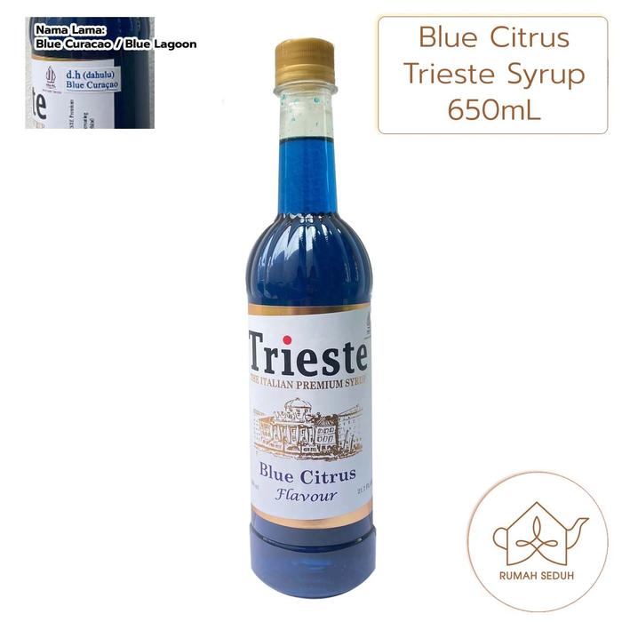 Gambar 650mL Blue Curacao Trieste Syrup - Sirup Blue Curacao non alkohol dari Rumah Seduh undefined Tokopedia