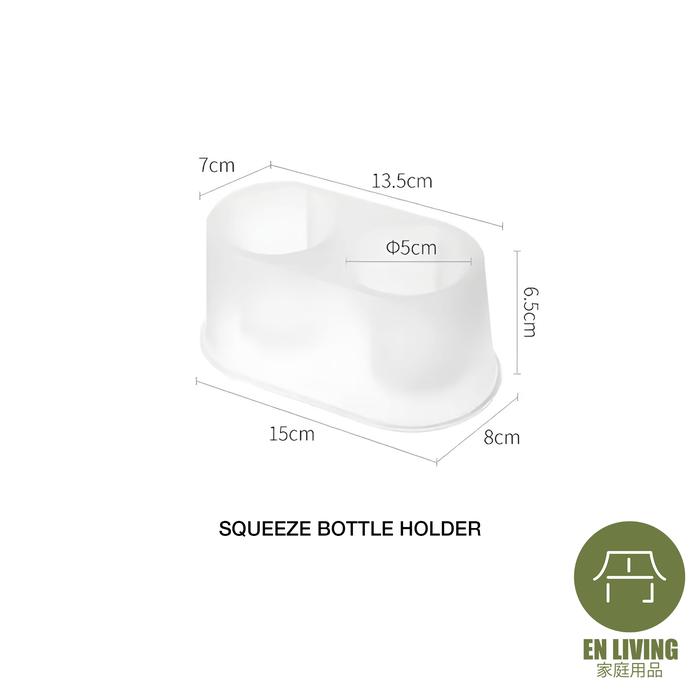 Gambar EN LIVING 2 Hole Sauce Bottle 340ml / Botol Saos / Botol Kecap - BOTTLE HOLDER dari EN LIVING undefined Tokopedia