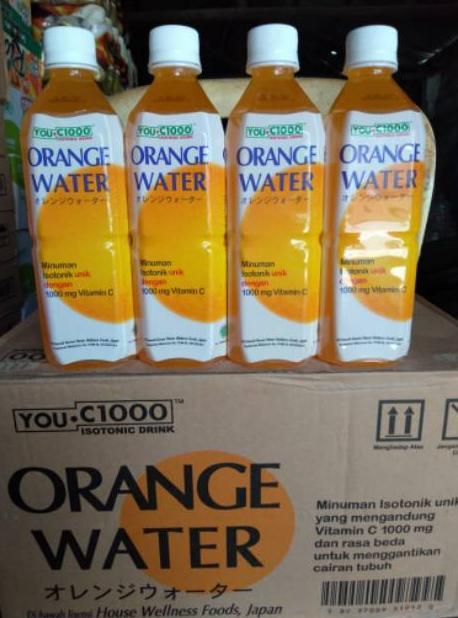 Gambar You C orange dan lemon Water 500ml isi 24 botol dari putrisastore undefined Tokopedia
