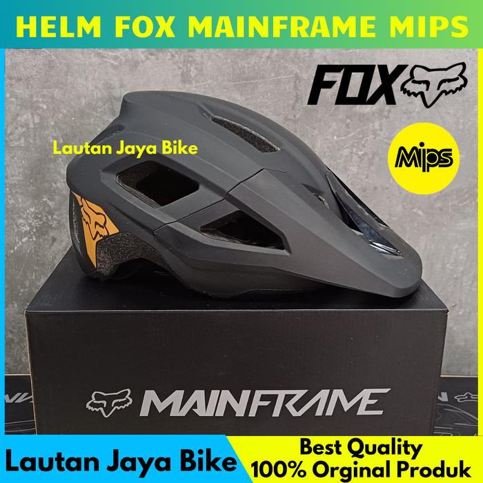 Gambar Helm Fox Mainframe MIPS Helm Sepeda Fox - Black gold, L dari Toko Sepeda Lautan Jaya_NEW undefined Tokopedia