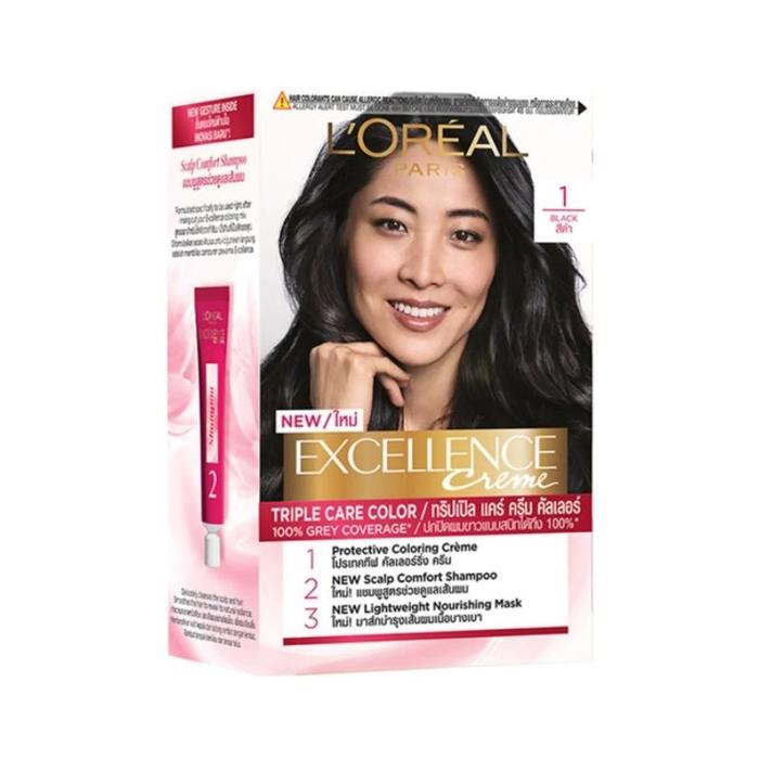 Gambar Loreal paris excellence creme - Black dari Cesco mart undefined Tokopedia