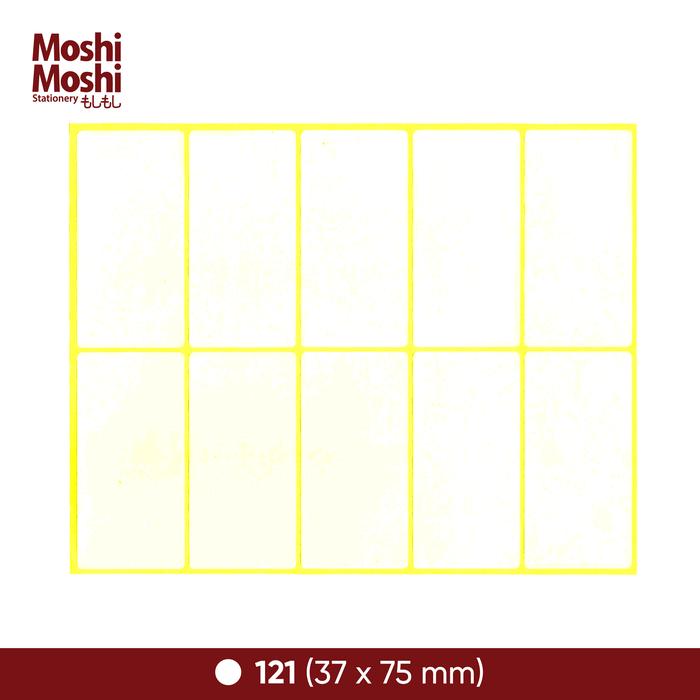 Gambar Label Sticker Undangan Shelf Adhesive Paper Kertas Tempel Dokumen 7Lbr - 121 dari Moshi Moshi Indonesia undefined Tokopedia
