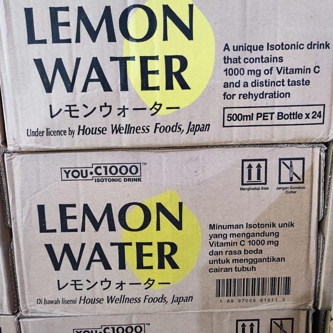 Gambar You C1000 Lemon Water 500Ml 1 Dus isi 24 botol dari manyuabi undefined Tokopedia