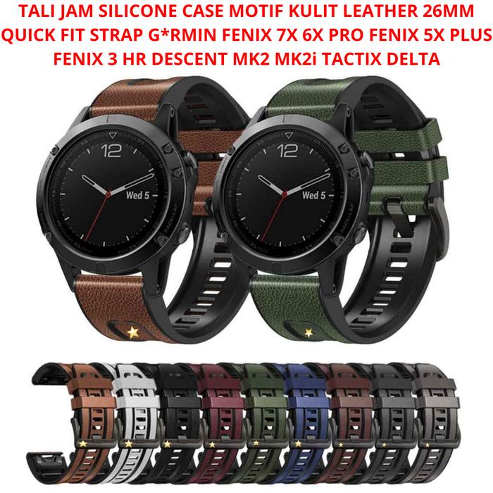 Tali Jam Tangan Garmin Fenix 5x Quickfit 26mm Jual TALI JAM