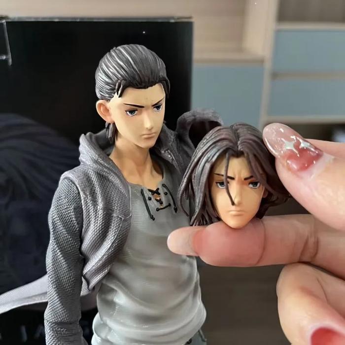 Gambar action figure attack on titan Eren Yeager titan dari kado mart5 undefined Tokopedia