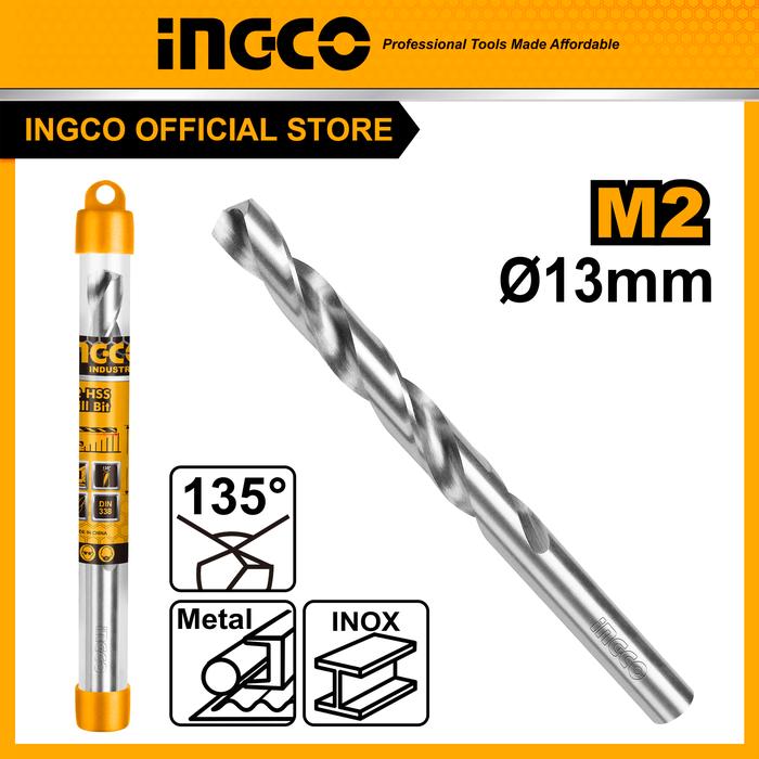 Gambar M2 HSS Mata Bor Besi INGCO DBT1110451 Metal Steel Drill Bit HD - 13mm dari INGCO INDONESIA undefined Tokopedia