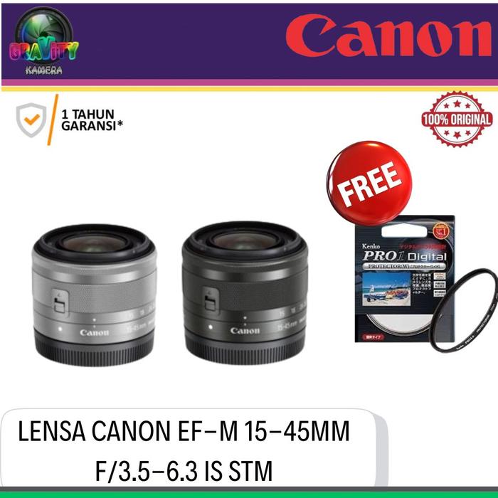 キヤノン EF-M 15-45mm F3.5-6.3 IS STM #15227(Jual LENSA キヤノン EF-M 15-45mm F3.5-6.3 IS STM #15227(Jual LENSA