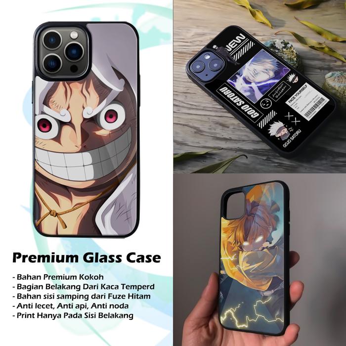 Gambar Custom Case Anime (Bebas Design) - Glass Case dari Nimestoreid undefined Tokopedia