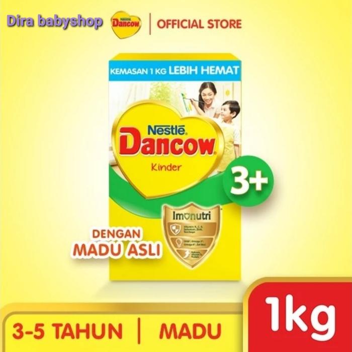Gambar DANCOW 3+ Madu Susu Anak 3-5 Tahun Box 1KG dari Dirababyshop undefined Tokopedia