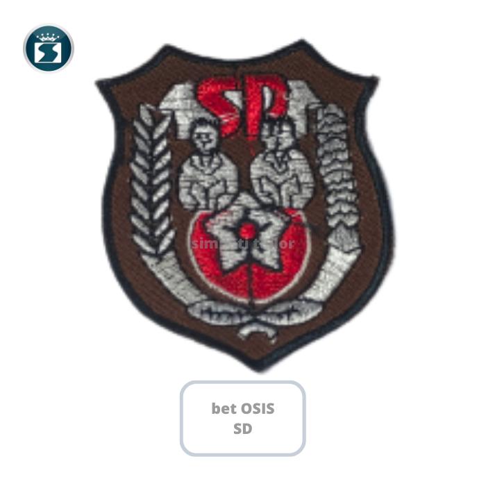 Gambar atribut bordir sekolah logo badge emblem bet osis sd smp sma bendera - sd dari simpati tailor undefined Tokopedia