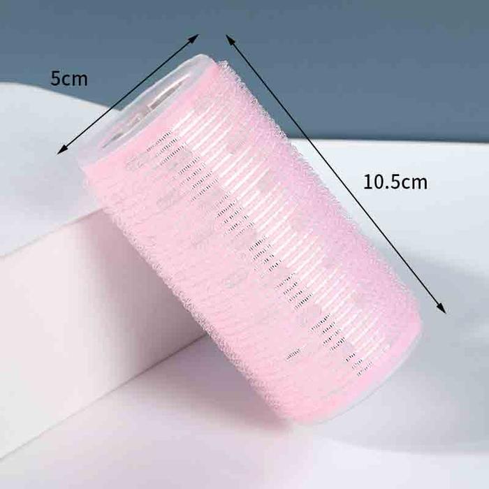 Gambar ROLL RAMBUT GULUNGAN PONI ALUMUNIUM NILON ORI / ROLL KERITING RAMBUT - RRB 5CM-PINK dari SUNSTORY ID undefined Tokopedia