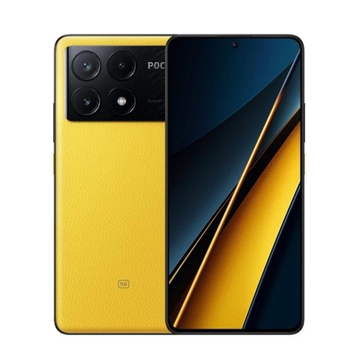 Gambar Poco X6 Pro 5G 12/512 Baru Garansi Resmi - Kuning dari Ray Olshop Makassar undefined Tokopedia