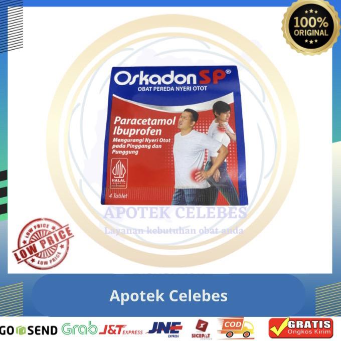 Gambar Oskadon SP dari Apotek Celebes Jaya Farma undefined Tokopedia