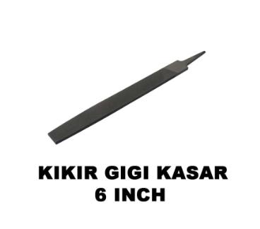 Gambar Kikir Plat Gepeng / Flat File 6 inch - KASAR dari ikanjilaihsa undefined Tokopedia