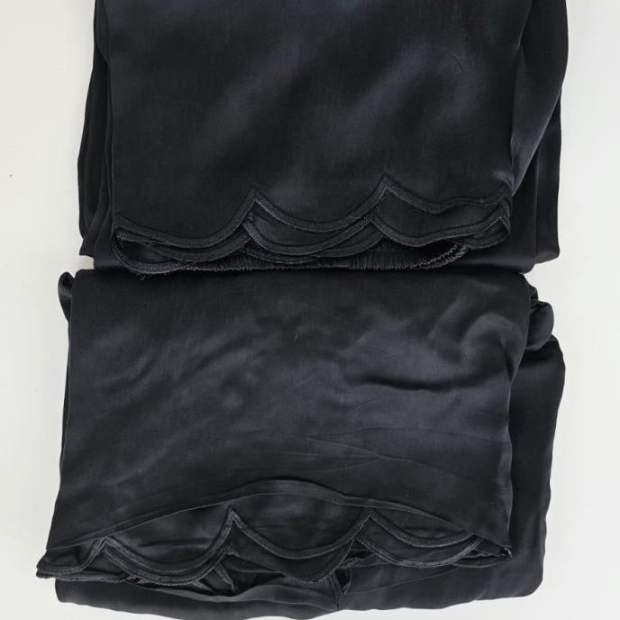 Gambar Mukena Haji Umroh Tencel Organik Premium Adem By Tenang Hati Mukena - Hitam dari idtubruk undefined Tokopedia