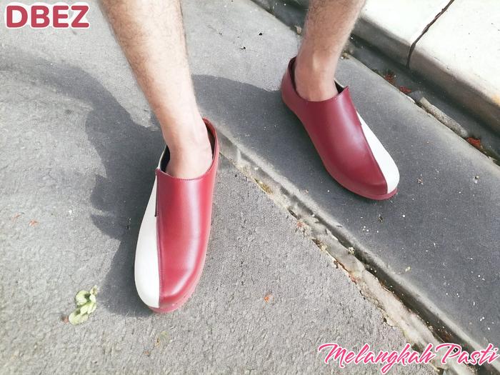Gambar DBEZ Sepatu Kasual Formal Slip On Pria Sepatu Trendy Fashionable Pria - Merah, 39 dari Bang Zack Fashion undefined Tokopedia