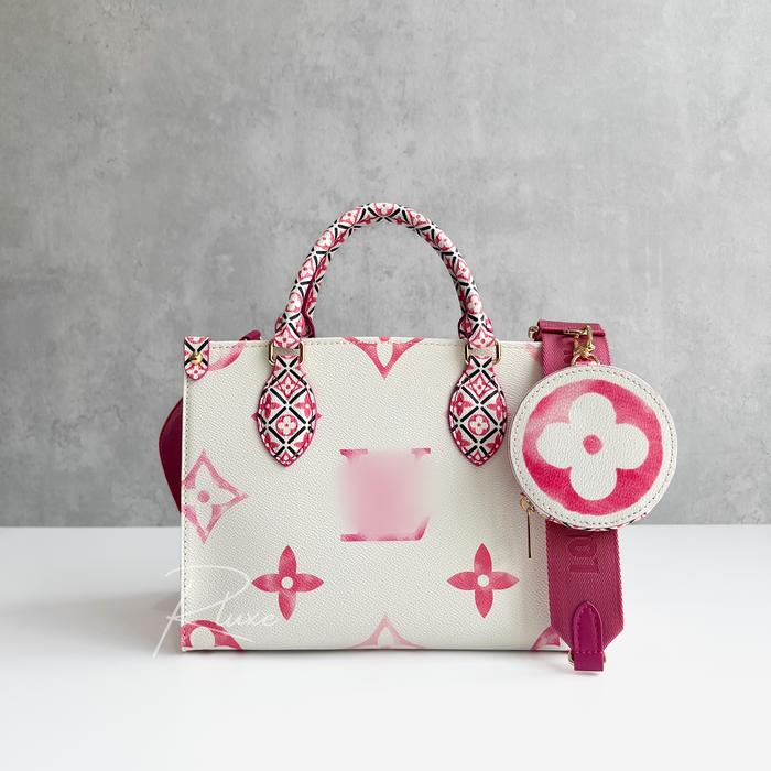 Pool Onthego Pink Louis Vuitton Pink Yellow Monogram By The Pool