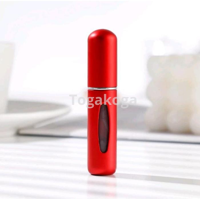 Gambar Botol Parfum Refill Travel Spray 5ml Mini Portable / Perfume Atomizer - Merah dari Togakoga Store undefined Tokopedia