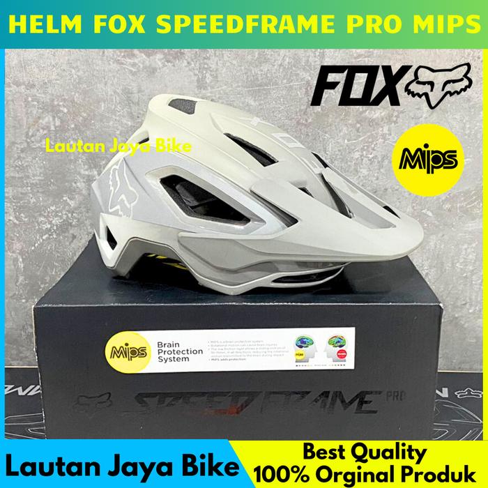 Gambar HELM SEPEDA FOX SPEEDFRAME PRO MIPS . HELM MTB. HELM DOWNHILL - lead grey, M dari Toko Sepeda Lautan Jaya_NEW undefined Tokopedia