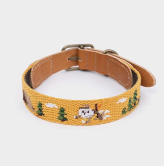 Gambar HOWLPOT Adventure Series Dog Collar IMPORTED FROM KOREA - yellow (sahara), S dari Lupins Market undefined Tokopedia