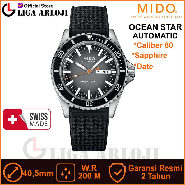 Caliber 80 Mido Ocean Star Dama Promo MIDO Ocean Star Tribute Jam