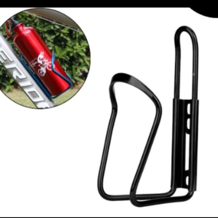 Gambar Tempat Botol Minum Sepeda Bicycle bottle cage holder gowes aksesoris - Hitam dari CENTROGROSIR undefined Tokopedia
