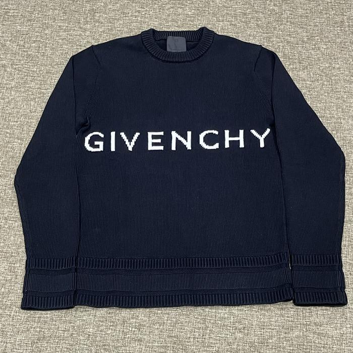 Crew Neck Givenchy Pullover Hellblau Givenchy Sweater Blue 2025
