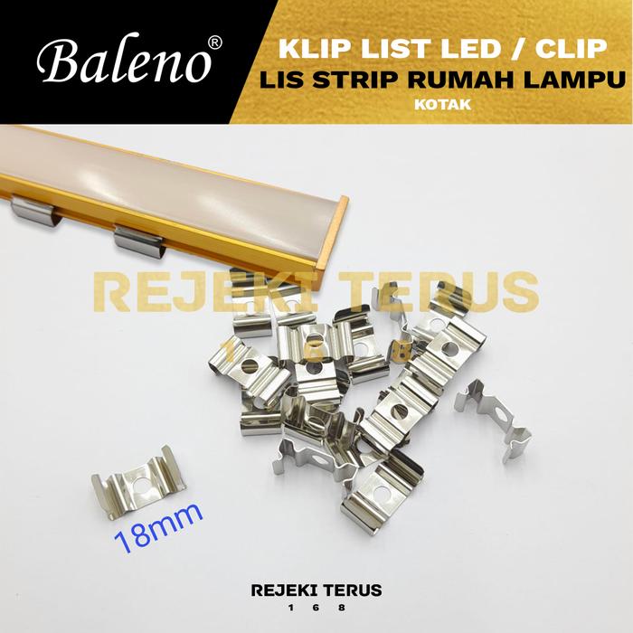 Gambar Klip List LED Penggantung Clip Lis Strip Rumah Lampu Gantung Tembok - KOTAK dari Rejeki Terus 168 undefined Tokopedia