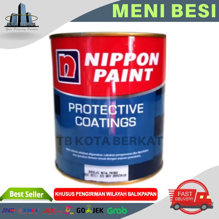 NIPPON PROTECTIVE COATING CAT DASAR BESI MENI BESI 1L BODELAC METAL P,  KG