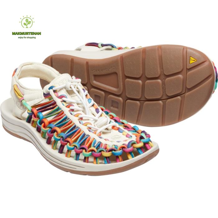 Gambar Sepatu Sandal Wanita Keen Uneek Original Tie Dye/Birch - 5 dari Makmurtenan undefined Tokopedia