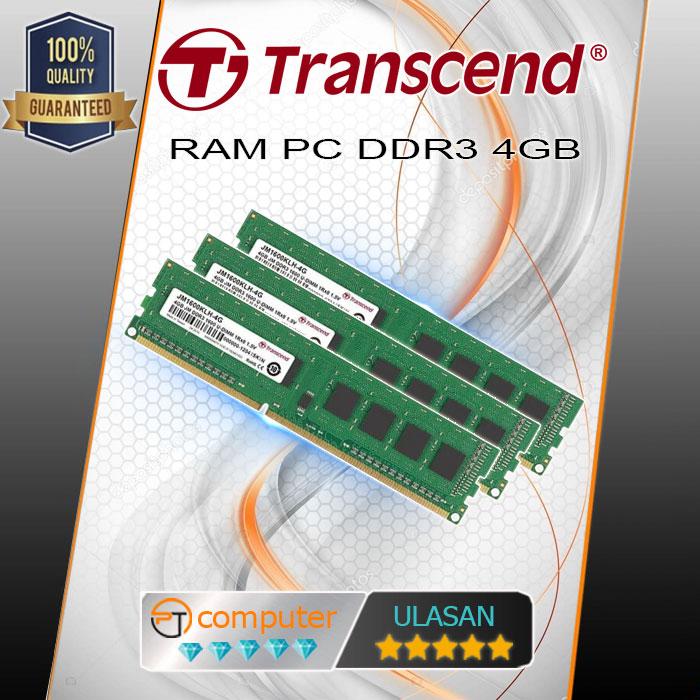 Transcend Ddr3 4gb Ram 4GB Transcend JetRAM DDR3 1333MHz SO DIMM
