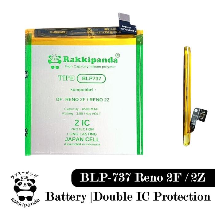 Gambar Baterai Reno 2F Reno 2Z BLP-737 Double IC Protection dari nohanpalugada undefined Tokopedia