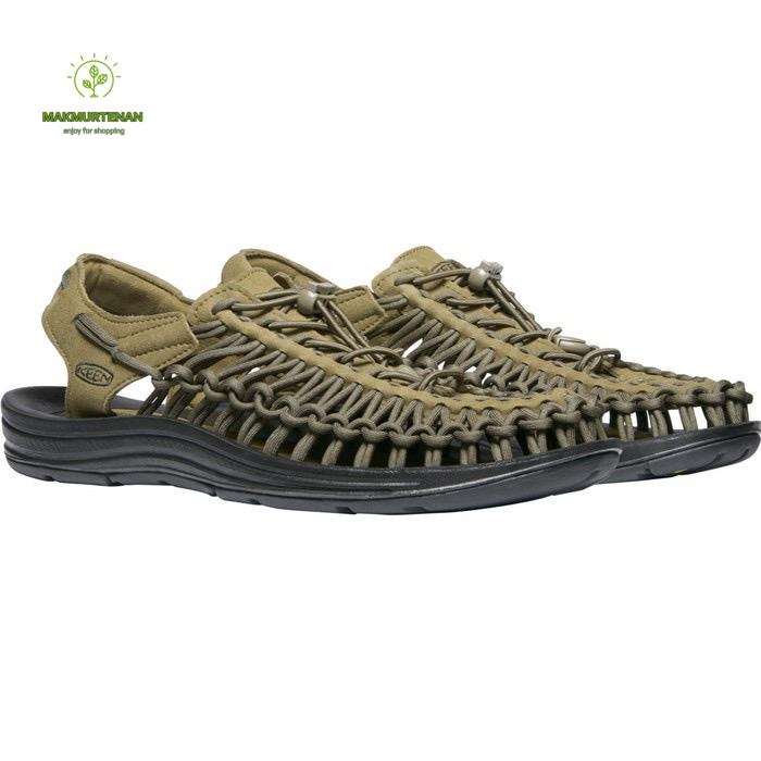 Gambar Sepatu Sandal Pria Keen Uneek Dark Olive/Black - 7 dari Makmurtenan undefined Tokopedia