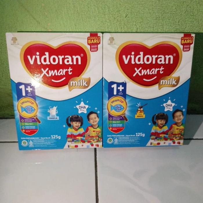 Gambar VIDORAN XMART MILK RASA MADU / VANILA 1+ (125 GRAM) dari MAJU BERSAMA 14 undefined Tokopedia