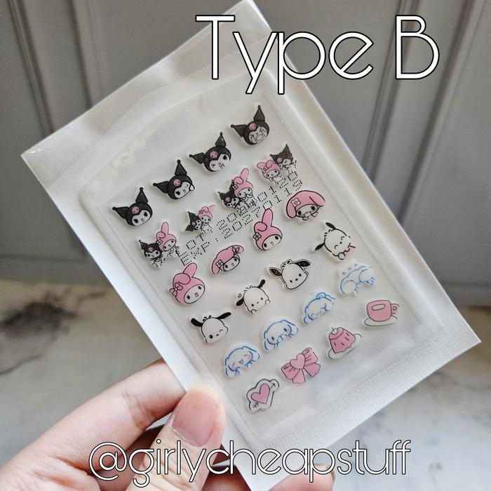 Gambar GCS Acne Pimple Patch Sanrio My Melody Kuromi Cinnamoroll Sticker - Type B dari Girly Cheap Stuff undefined Tokopedia