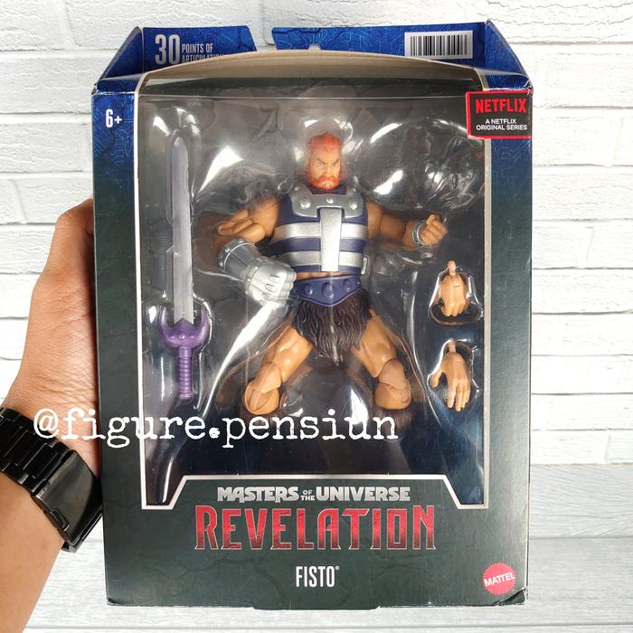Jual MATTEL MASTERS OF THE UNIVERSE REVELATION FISTO MASTERVERSE