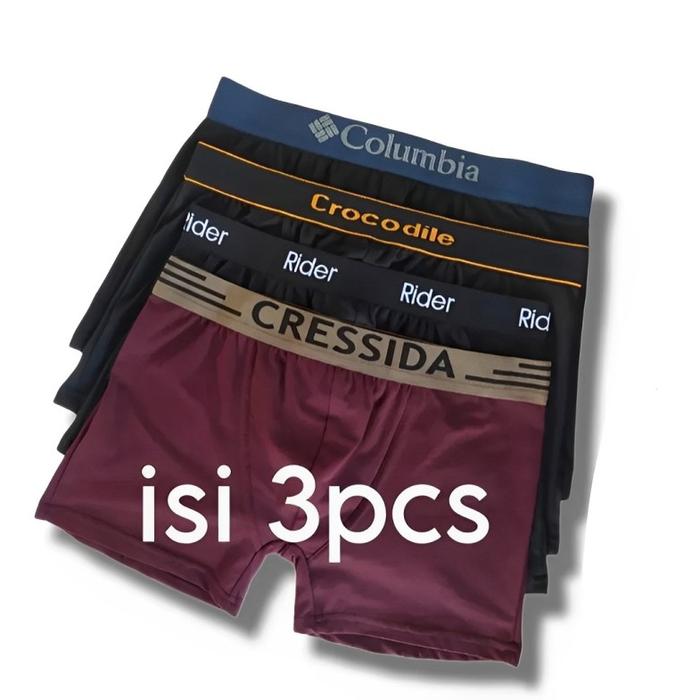 Gambar HEMAT 6 Pcs Celana Dalam Pria Dewasa | Boxer Pria Dewasa Berkualitas - Isi 3 Pcs, XL dari Pusat Fashion12 undefined Tokopedia