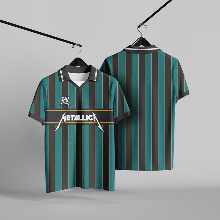 Gambar Jersey retro Jersey vintage Jersey band metalica - XS dari Reckless-apparel undefined Tokopedia