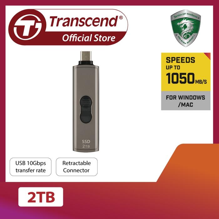 Gambar Transcend External SSD 512GB ESD300C Gatotkaca Electronics - Biru Muda dari Gatotkaca Electronics undefined Tokopedia