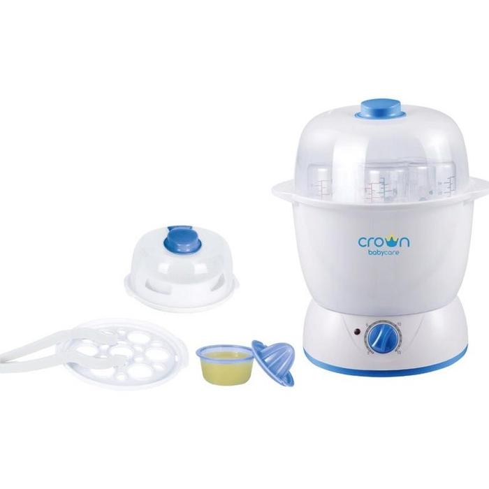 Gambar Paling dicari Crown Baby Multifunction Steam Sterilizer With Timer - - Blue dari Mom&Kidss undefined Tokopedia