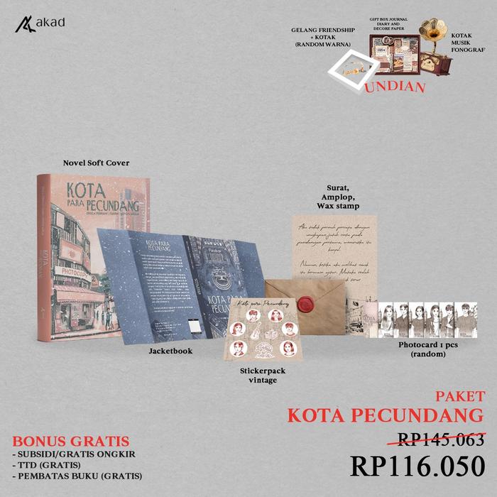 Gambar Bundling Super Hemat - Buku Novel - Kota Para Pecundep Love Dava & Dir - Kota Pecundang dari Bumi Fiksi Makassar undefined Tokopedia