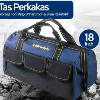 Gambar Terlaris!!! (Cod)Taffware Tas Perkakas Storage Tool Bag Waterproof - 18 Inch, Biru dari direhit store undefined Tokopedia