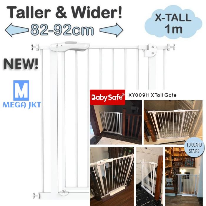 Gambar PAGAR PEMBATAS ANJING BESI PINTU KANDANG HEWAN PET DOOR LOCK GATE - XY009H XtraTall dari MEGA JKT undefined Tokopedia