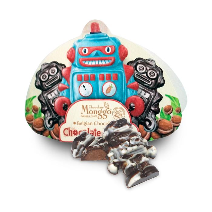 Gambar Chocolate Monggo | Giant Easter Rabbit 310Gr | Cokelat Kelinci Paskah - Praline Robot dari Chocolate Monggo Indonesia undefined Tokopedia