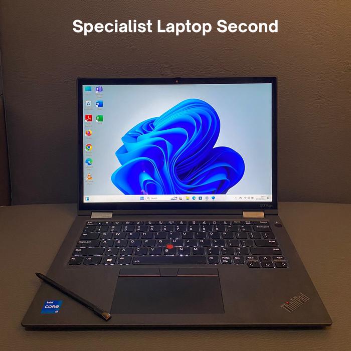 Jual Laptop Lenovo Thinkpad X13 Yoga 2nd Core i5 11th Gen SSD 512