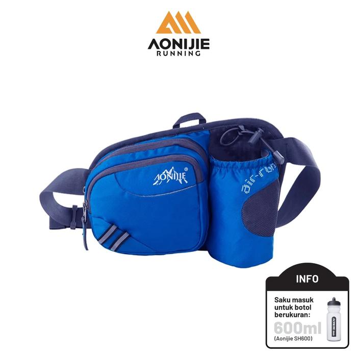 Gambar Aonijie E809 Sport Waist Bag - Tas Pinggang Olahraga Outdoor - BLUE dari Aonijie Indonesia undefined Tokopedia